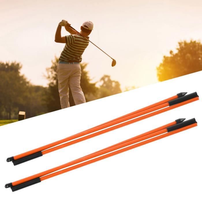 Indicador de golf Qiilu 3 en 1 - Indicador de golf plegable - Indicador de dirección del palo - Accesorios para equipos