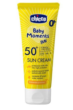 Opaľovací krém Baby Moments Sun SPF 50 Ochrana detí