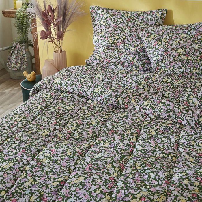 ISIA - Floral Print Duvet 260 x 240 cm + 2 Pillowcases 60x60 cm