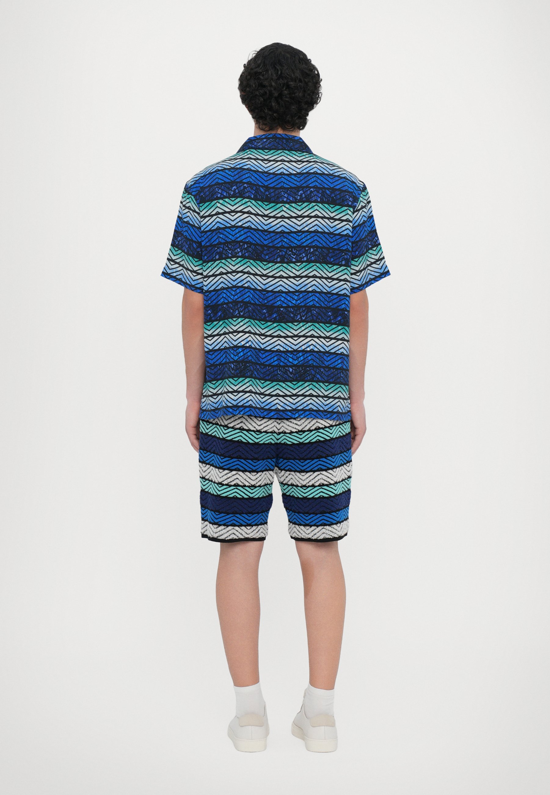 Camicia a maniche corte Missoni - Camicia - tonalità di blu