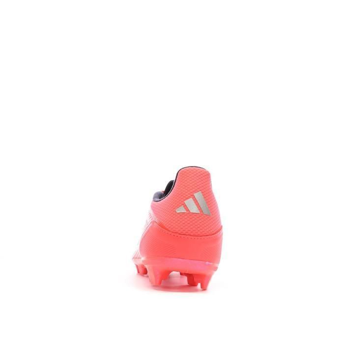 Botas de fútbol Adidas F50 League FG/MG para hombre, color rosa neón.