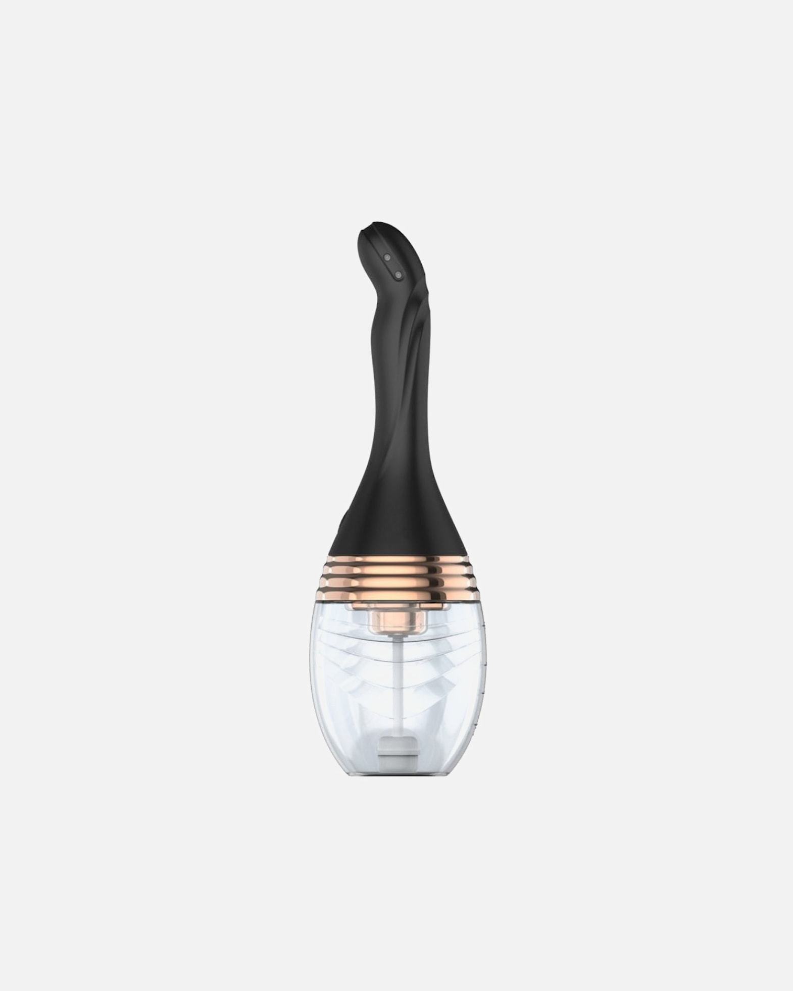 Intima Vibrator Anal Douche Vibracijski Sprej - Crni
