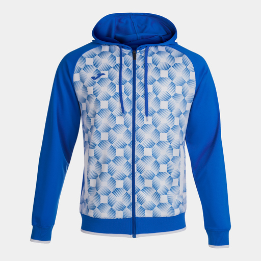  Chaqueta Con Capucha Joma Supernova Iii Royal Blanco