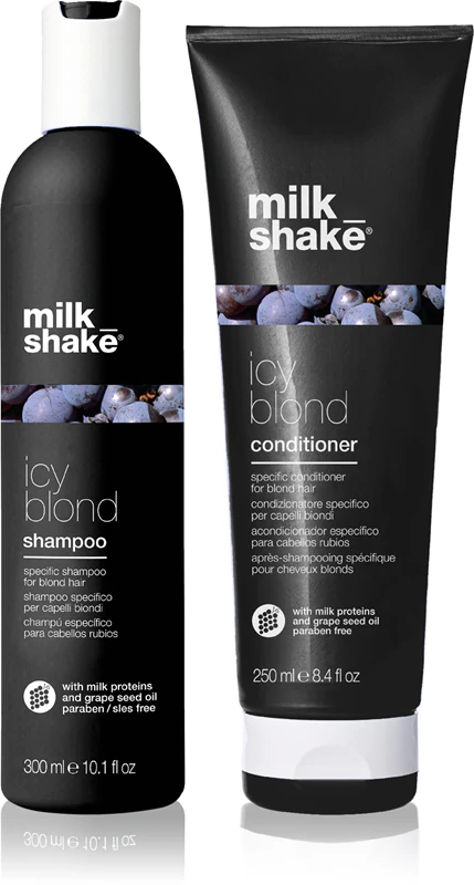 milk_shake® Icy Blond Duo Pack set voor blond en gehighlight haar