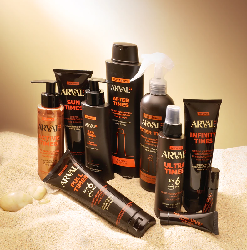 Arval Half Times Tan Times Body samoopaľovacia emulzia na telo a nohy