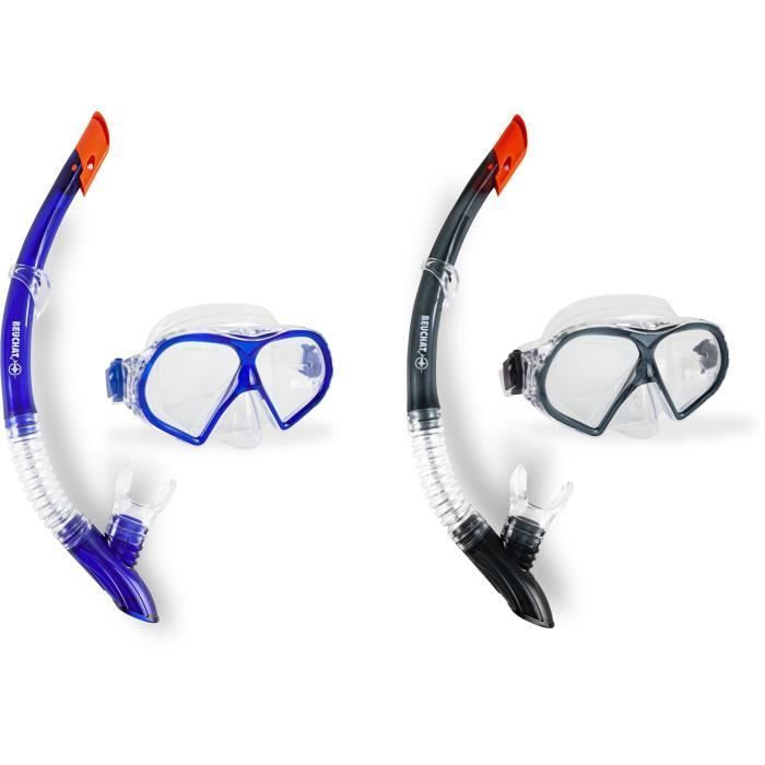 Kit maschera da snorkeling in silicone BEUCHAT - Per adulti