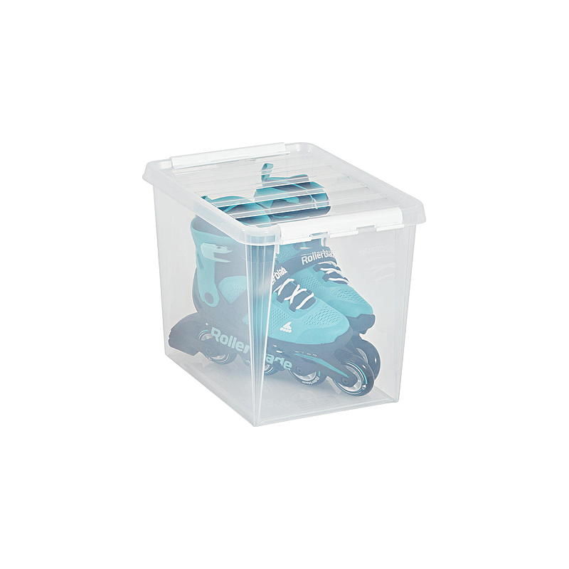 Contenitore SmartStore™ con coperchio, 25 litri, per la casa, L40 x P30 x H32 cm.