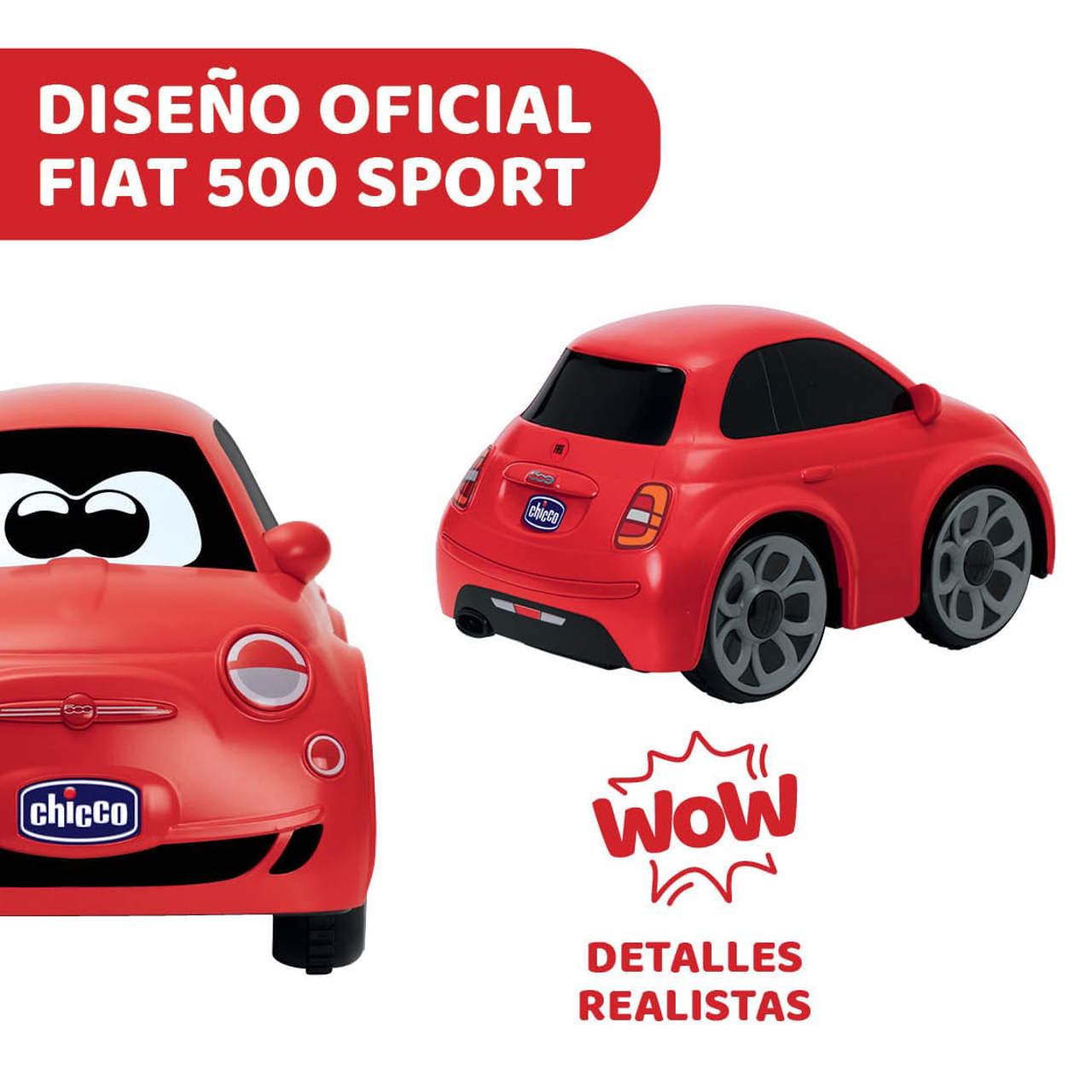 Fiat 500 RC auto na dálkové ovládání