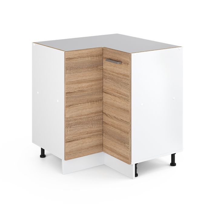 Meuble d'angle R-Line 75.6cm sans PT Sonoma Blanc Vicco 29732