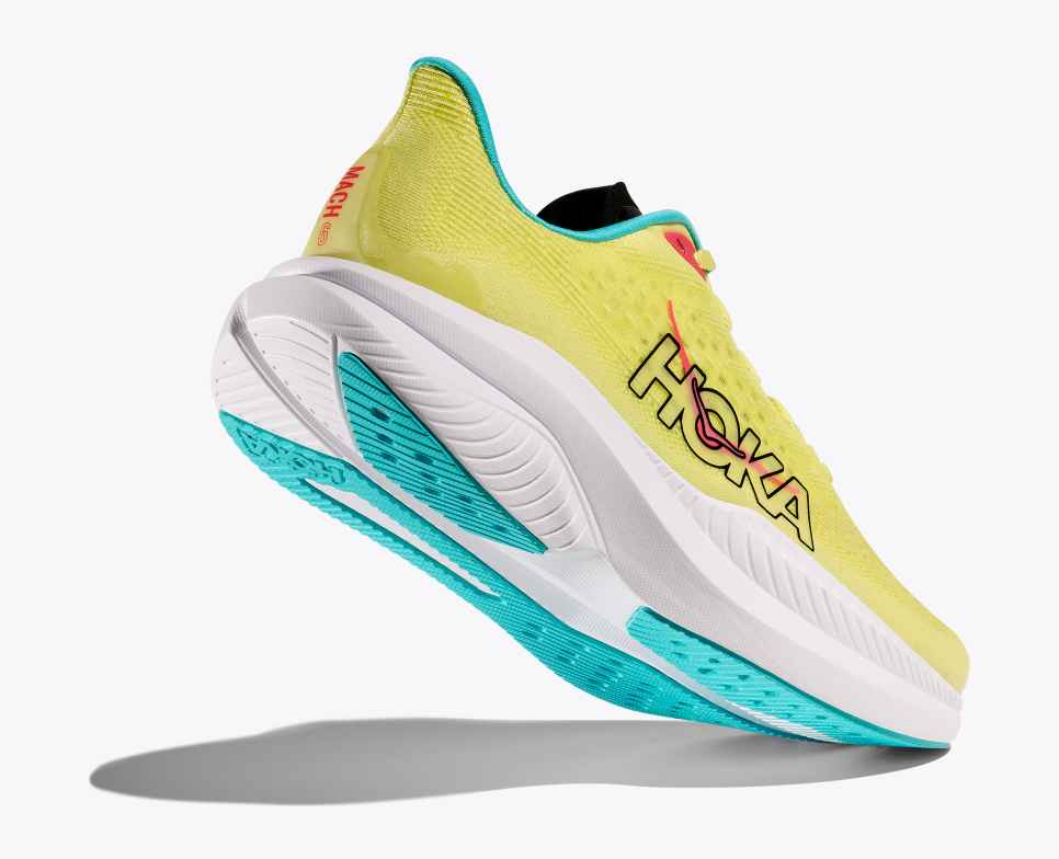 HOKA Mach 6 Yuzu / Cielo Blue
