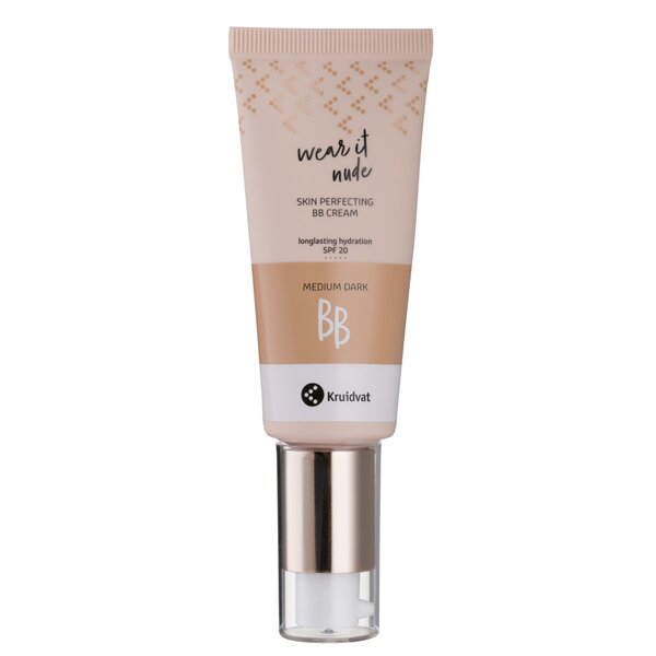 Crème BB perfectrice de teint nude Kruidvat Wear It Teint moyen foncé<br>30 ml