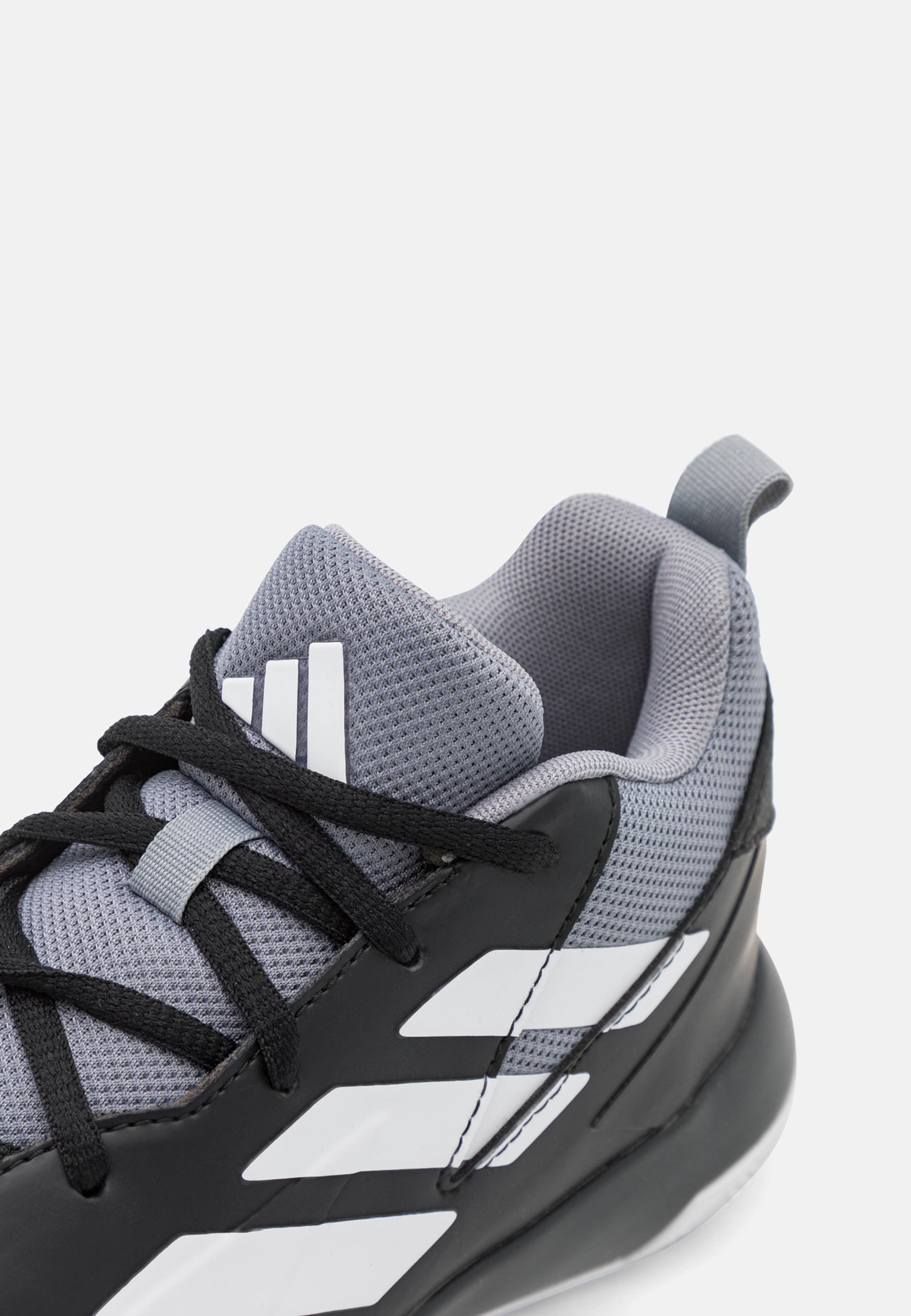 adidas Performance CROSS EM UP SELECT UNISSEX - Tênis de basquete - preto/branco/cinza três