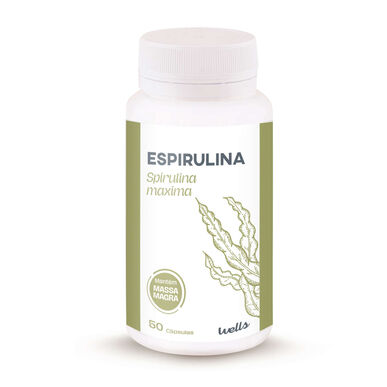 Wells Spirulina Lean Muscle Supplement 50 kapsler