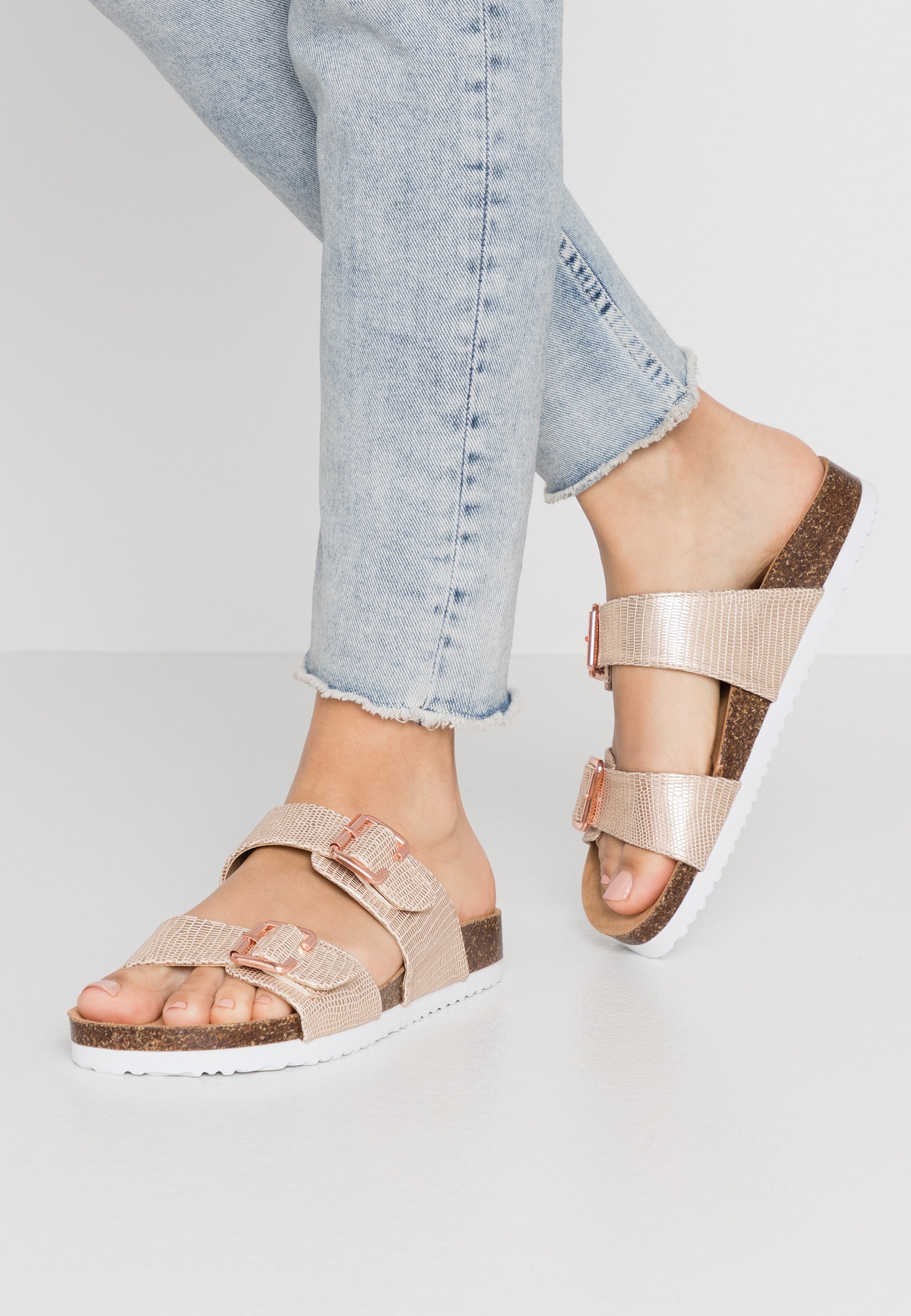 Anna Field GILO - Mules - rose gold