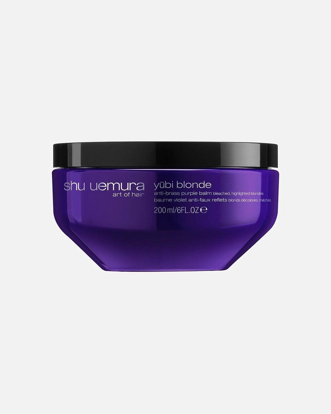Maska na vlasy Shu Uemura Yūbi Blond neutralizačná fialová maska na vlasy - 200 ml