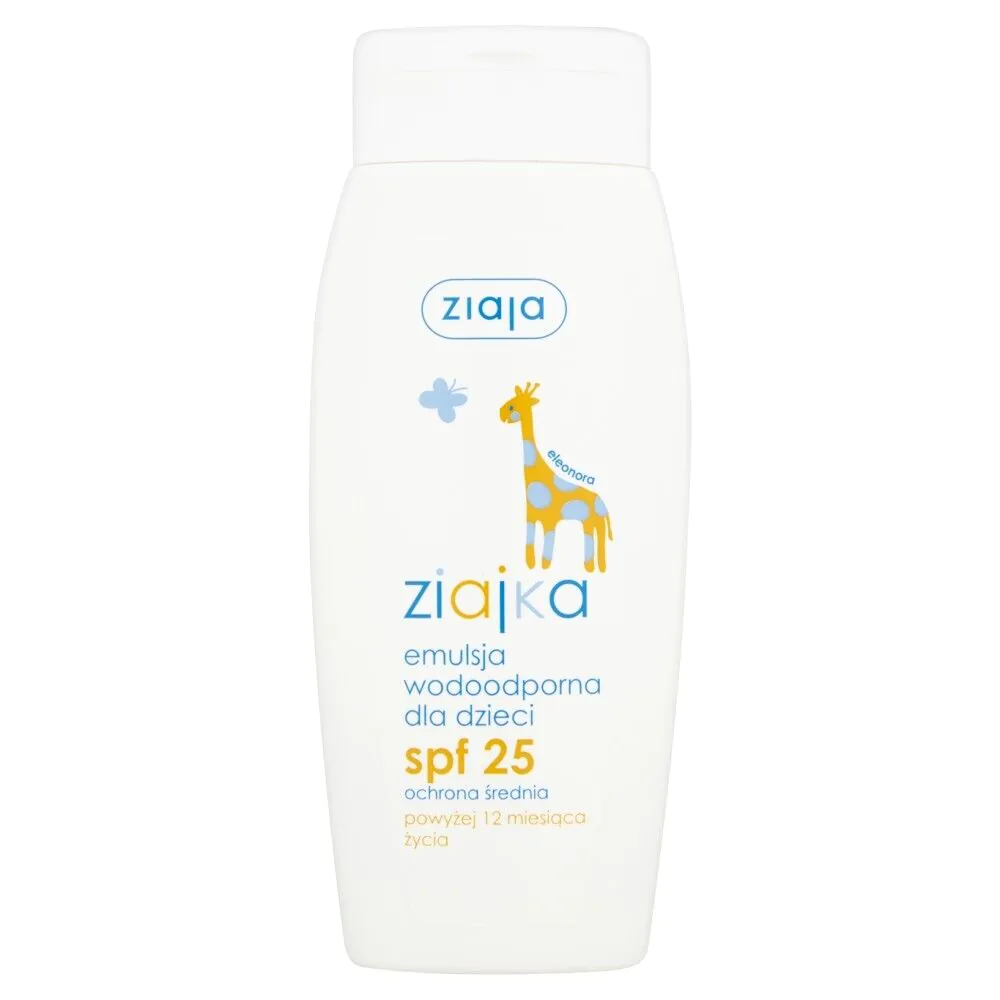 Ziajka Sun Emulsja do opalania dla dzieci SPF 25