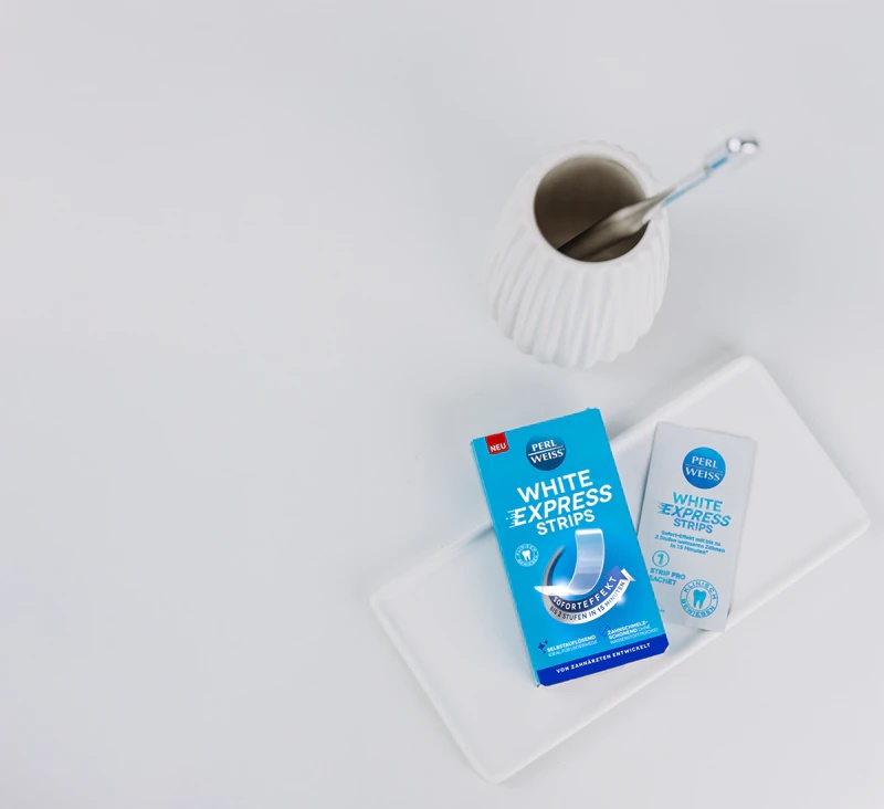 Belilni trakovi Perl Weiss White Strips Express