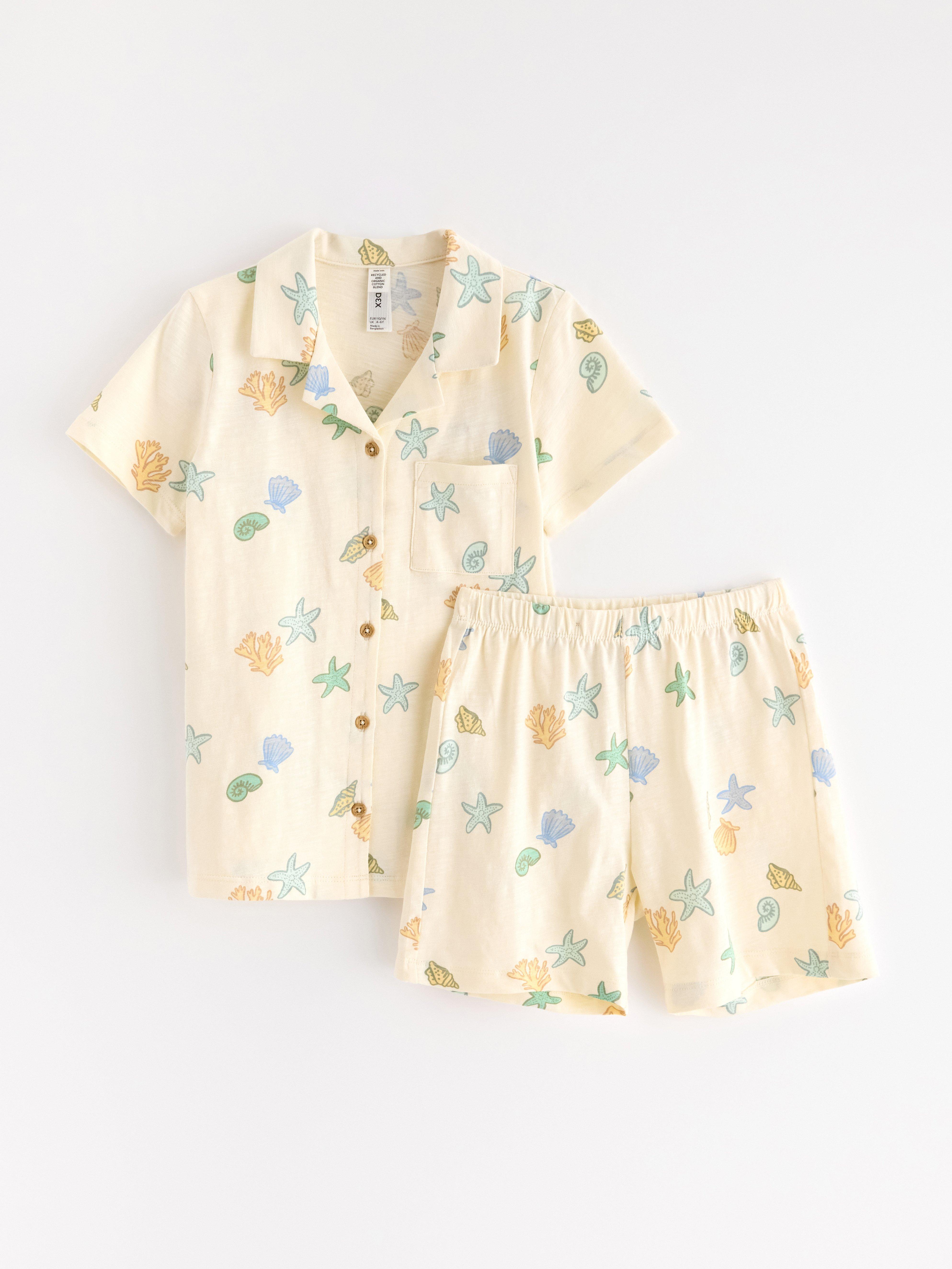 Pijamaset alb