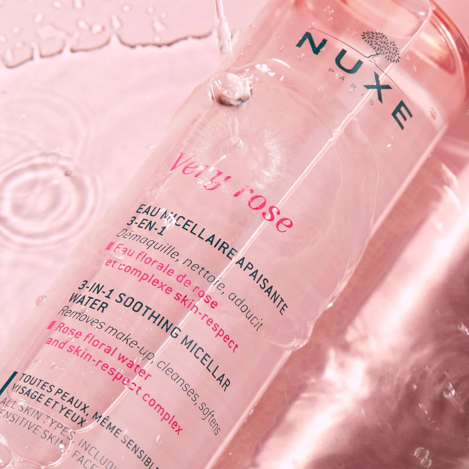 NUXE Eau Micellaire Apaisante 3-en-1