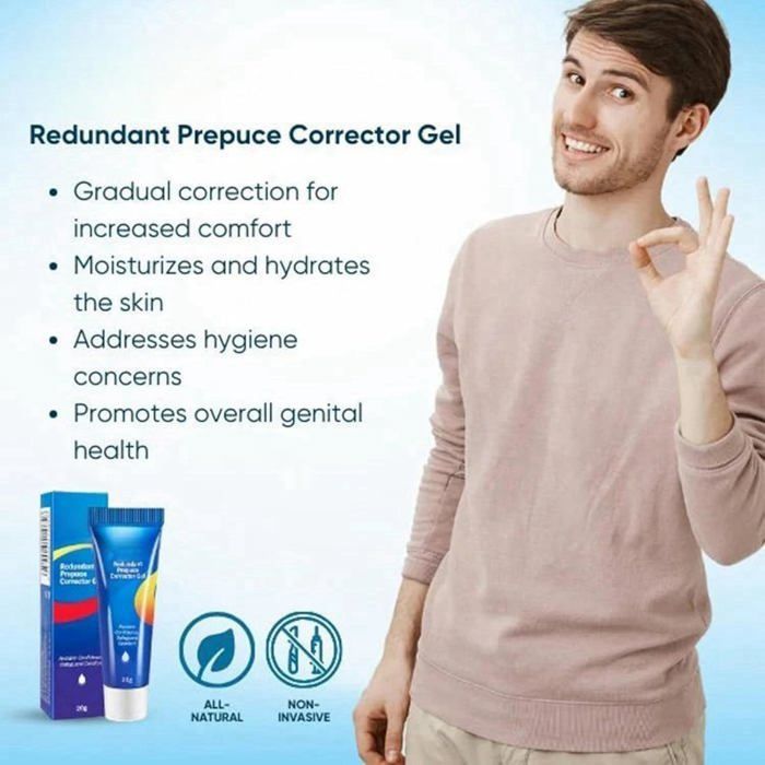Gel correcteur de phimosis - Naturel - Sûr et sans douleur - Hydratant - 2 pièces