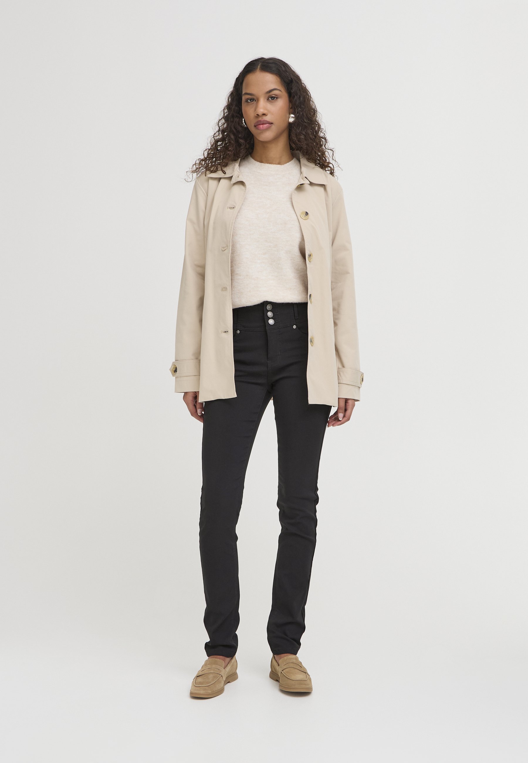 Fransa FRZalin - Skinny Fit jeans - zwart
