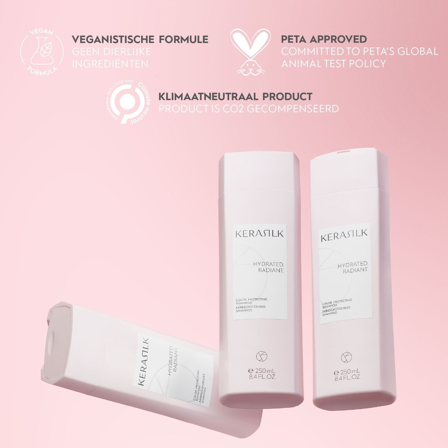 KERASILK šampon za zaščito barve - 75 ml