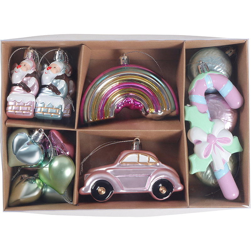 Home Christmas Ballable confezione da 16 pezzi Candycane Lane