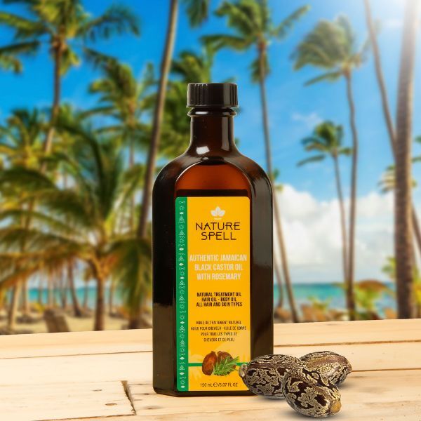 Nature Spell Alecrim com Óleo de Rícino Preto Jamaicano 150ml