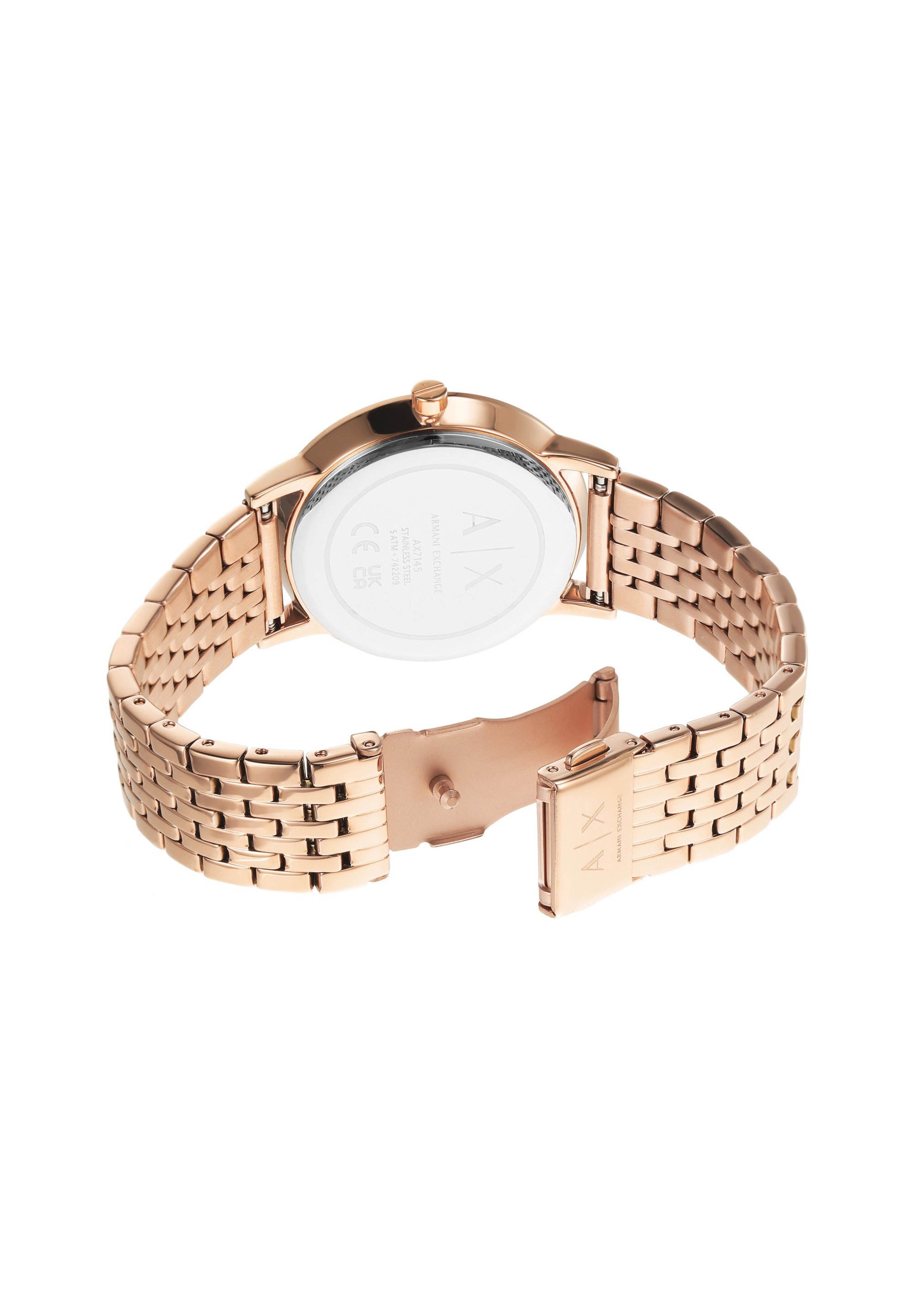 Armani Exchange Set – Halskette – roségoldfarben
