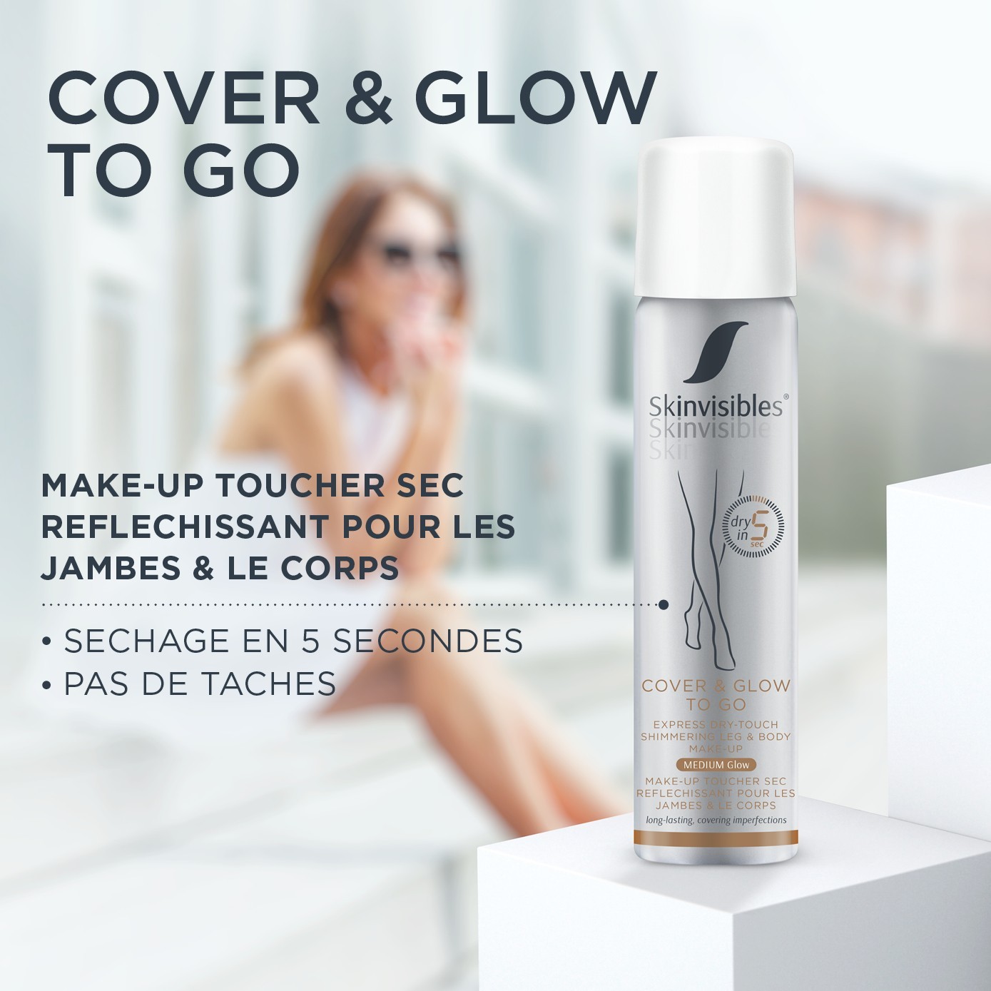 Skinvisibles Skinvisibles Cover & Glow to go Medium Glow 75 ml