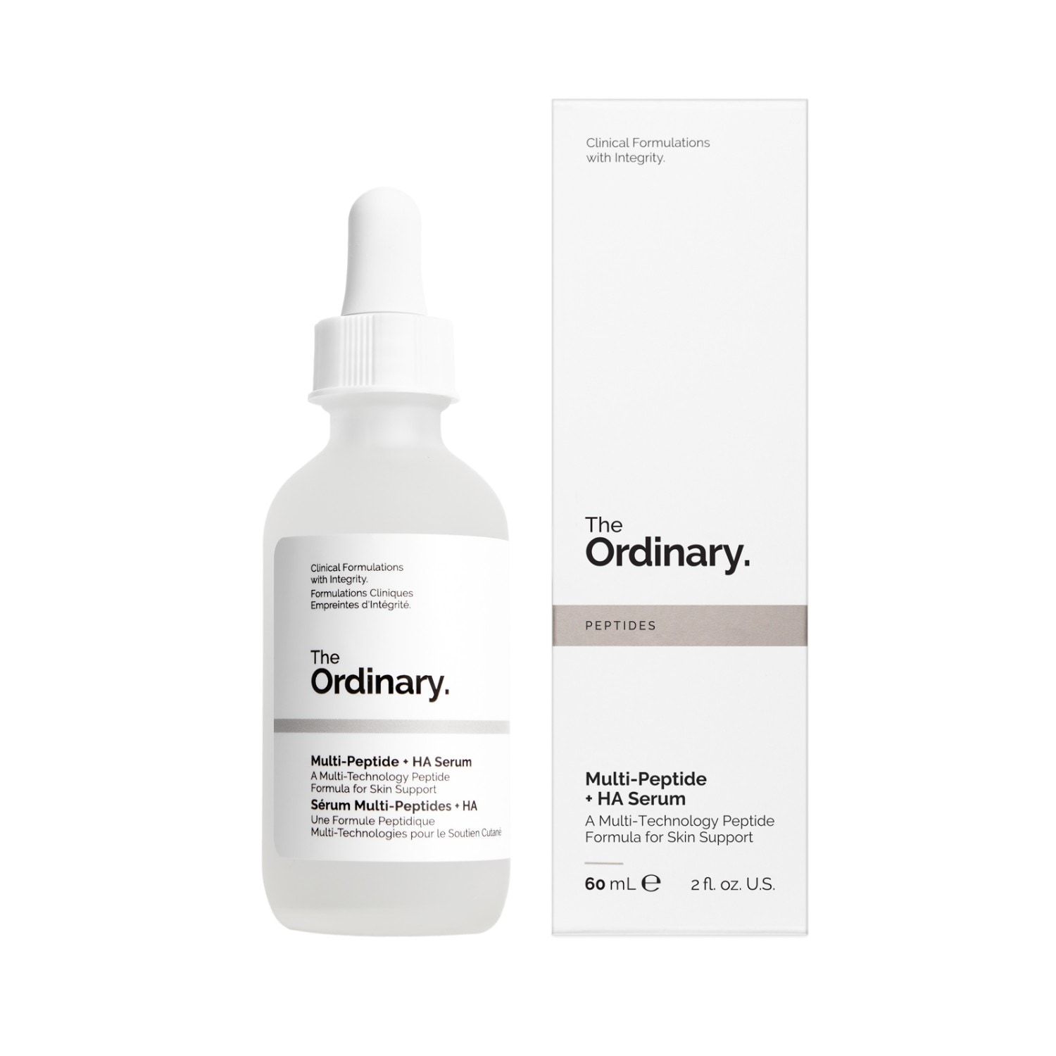 The Ordinary Anti-Aging Serum za kontrolu nepravilnosti Multi-Peptide + HA Serum - 30 ml