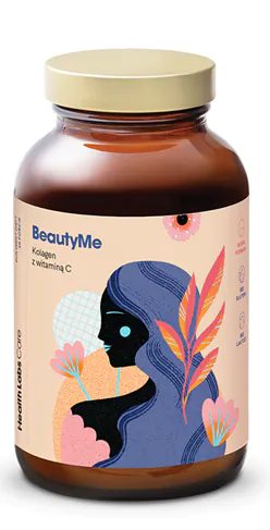 Health Labs Care BeautyMe Suplement diety z kolagenem i wit. C Proszek do rozpuszczenia