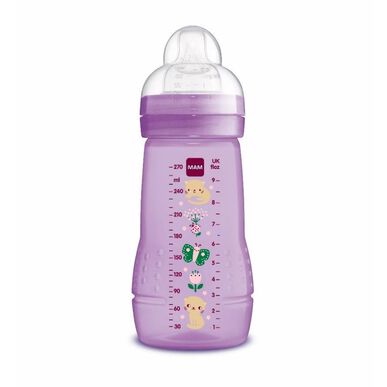 Mam Easy Active 2m pinkki tuttipullo 270 ml