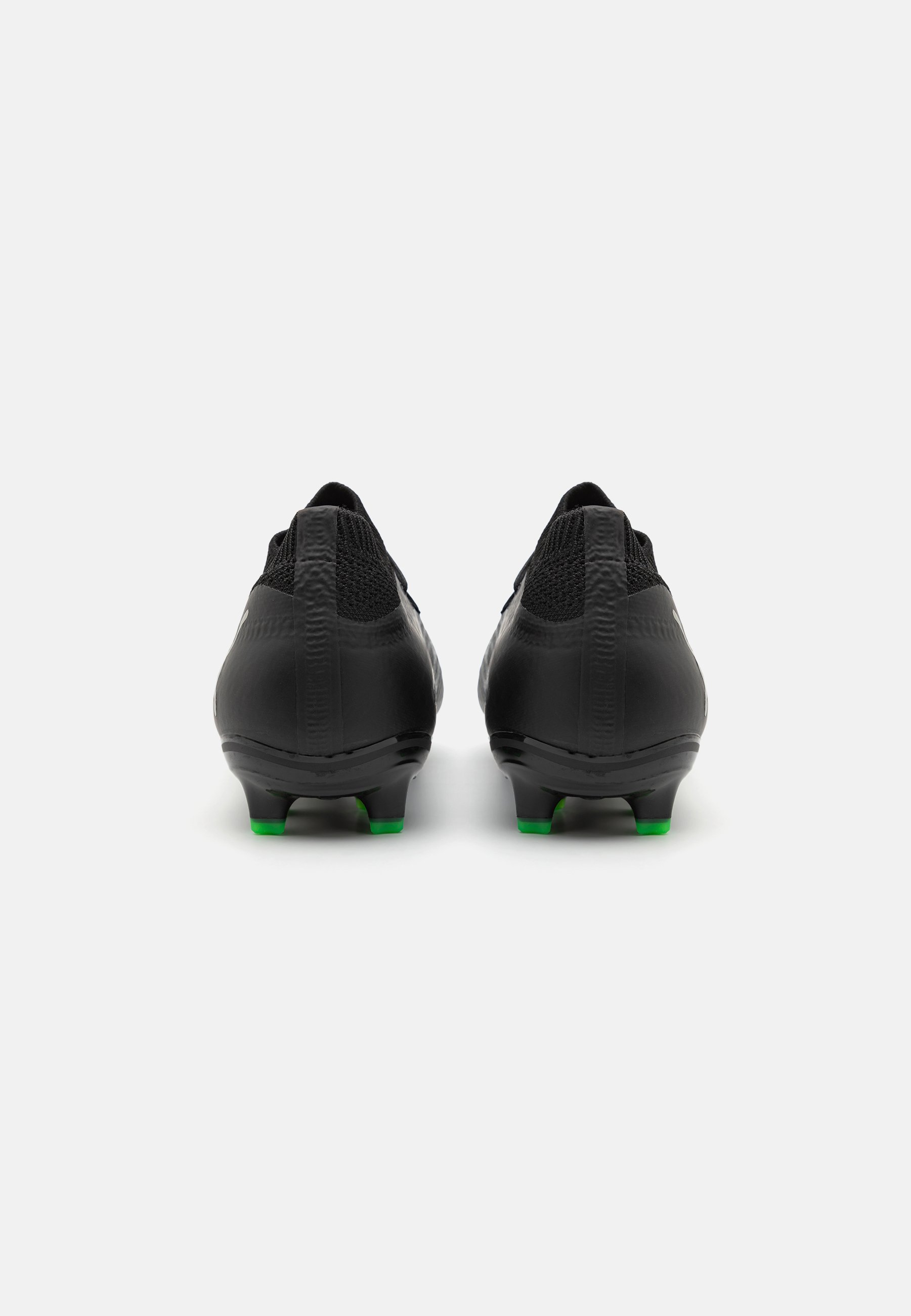 Puma FUTURE 8 PRO FG/AG UNISEX - Voetbalschoenen voor stevige ondergrond - zwart/zilver/fluogroen