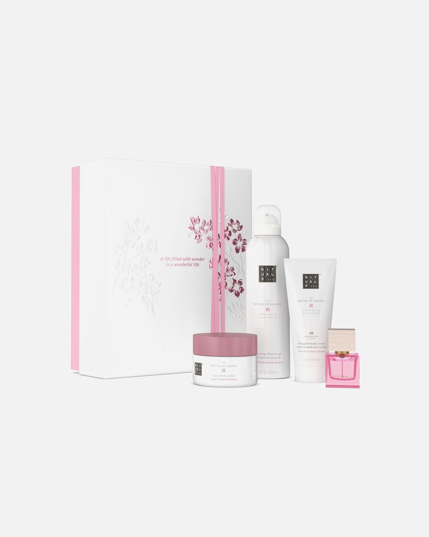 Rituals set za njegu tijela „Ritual Sakure“ – Srednji poklon set – 1 komad