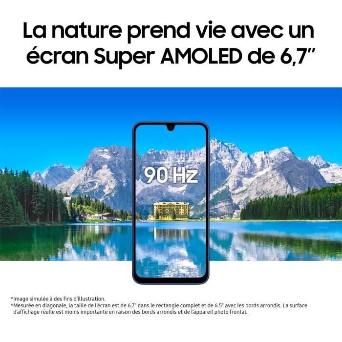 Smartphone SAMSUNG Galaxy A17 5G de 128 GB, color azul - Versión francesa