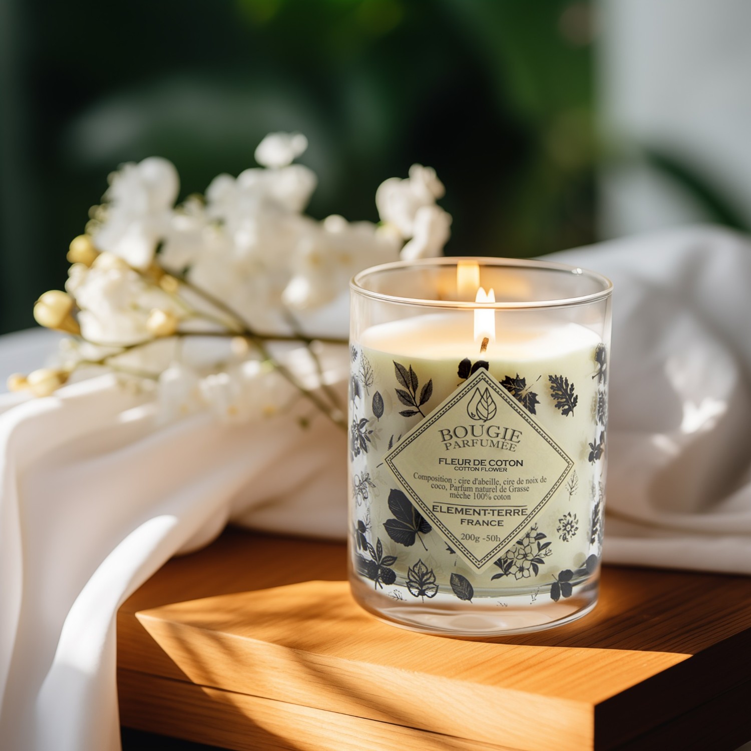 Element Terre Fleur de coton