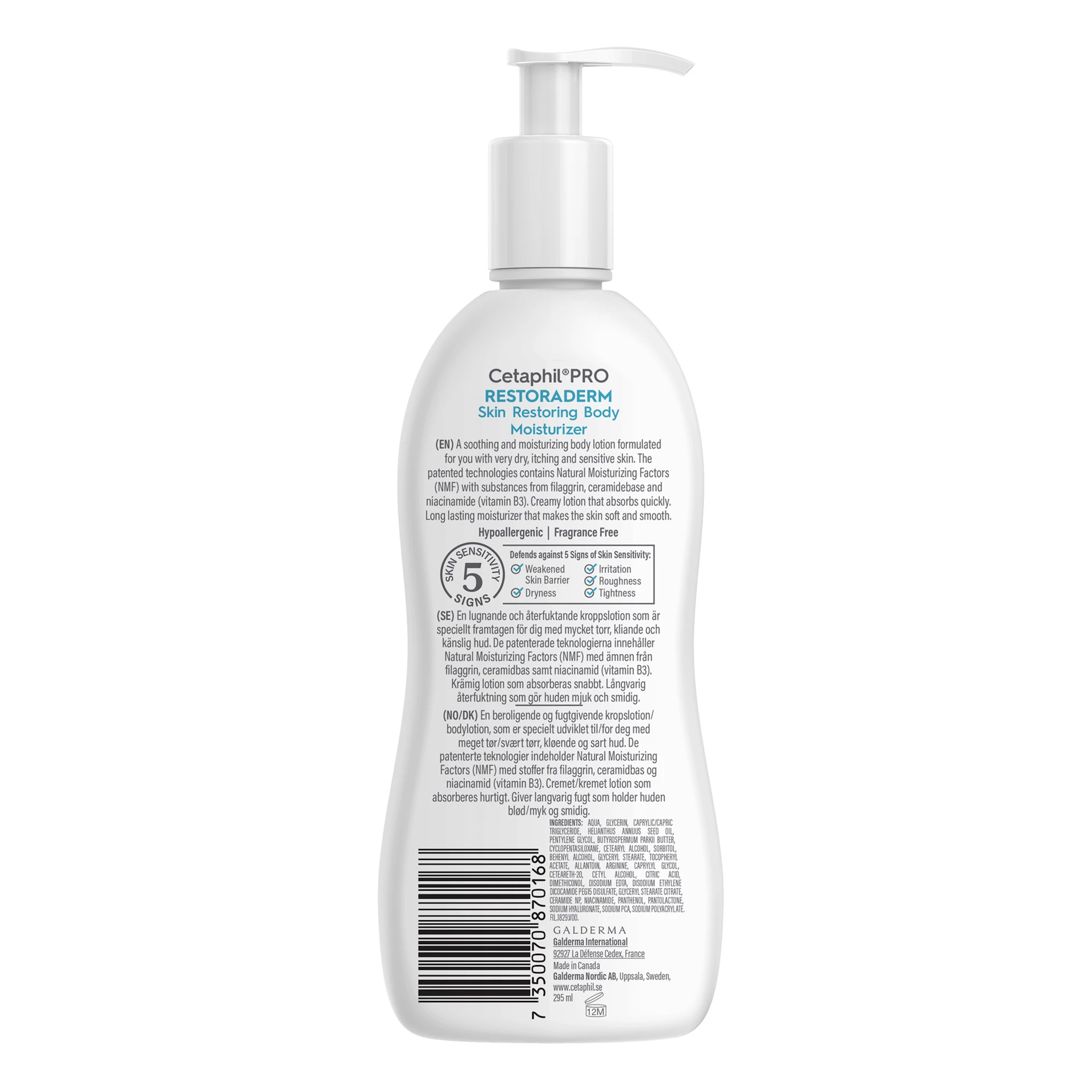 Restoraderm hidratantna krema za tijelo za obnavljanje kože 295 ml - Cetaphil