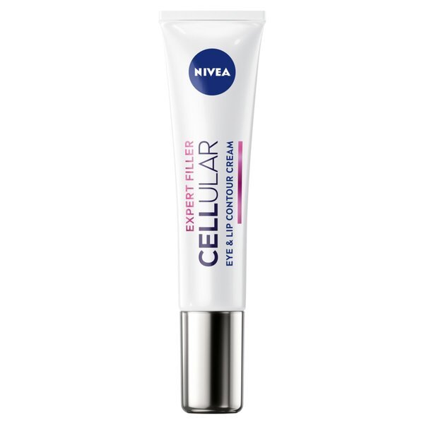 NIVEA Cellular Expert Filler krema proti staranju za predel okoli oči in ustnic 15 ml - za zrelo kožo