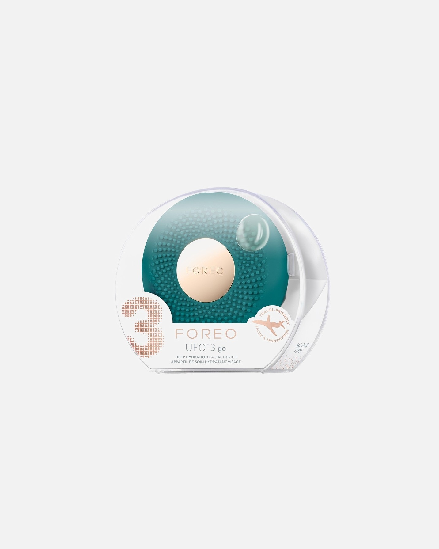 FOREO UFO™ 3 Go veido masažuoklis – 1 vnt.