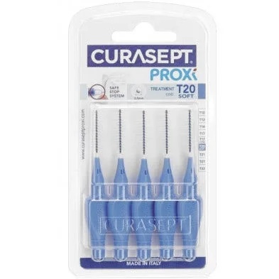 CURASEPT Curasept Proxi Treatment T20 ISO 6 Cepillo de limpieza suave azul de 2,0 mm (6 unidades)