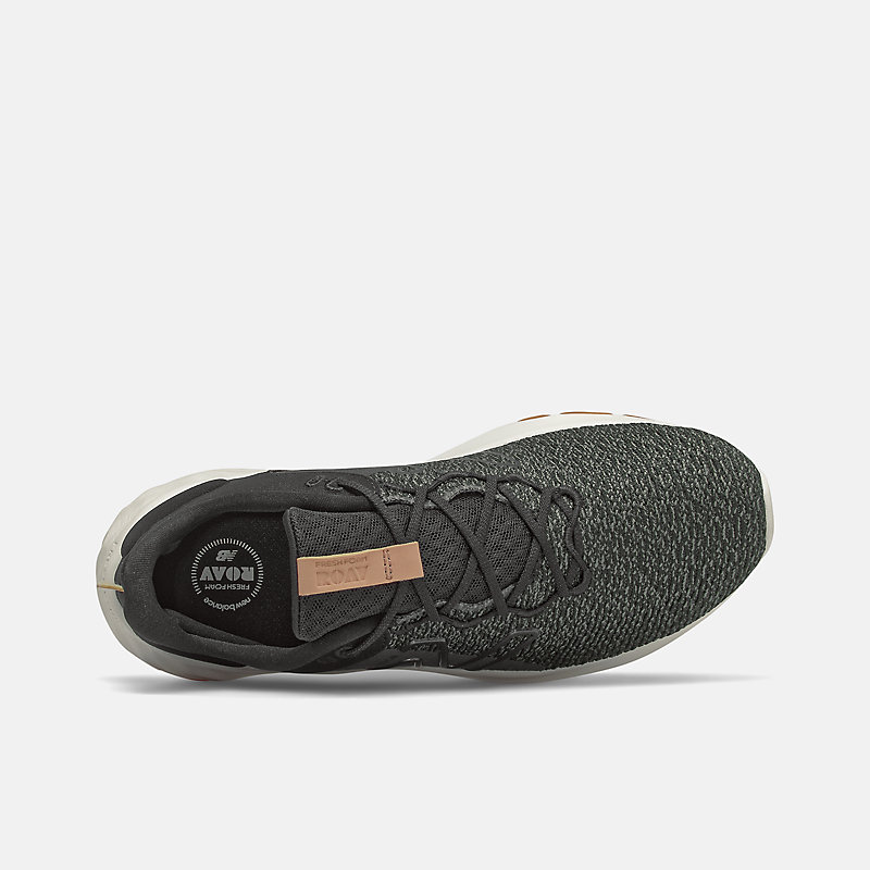 Children's Fresh Foam Roav - black with white
