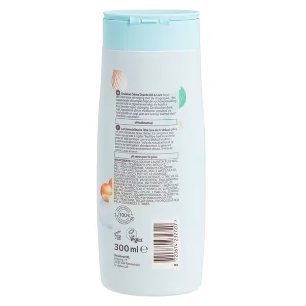 Kruidvat Oil & Care кремасти гел за туширање<br>300ml - нормална кожа