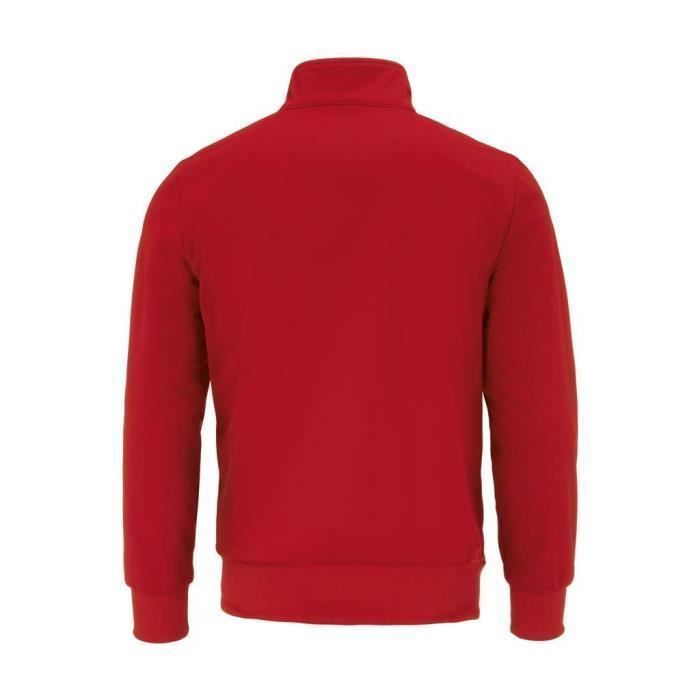 Veste junior Errea Jim - Enfant - Rouge/blanc - Multisport - Garçon - Respirant - Manches longues