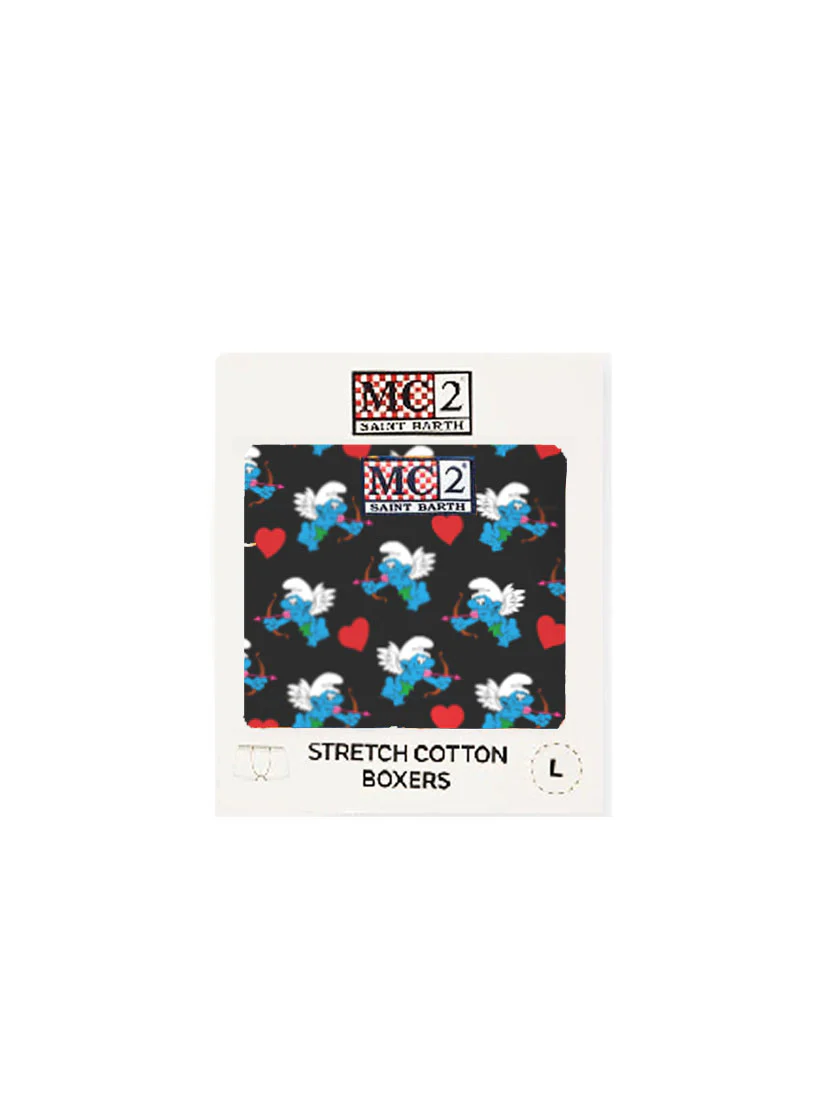 Boxershorts voor heren met smurfenprint - ©Peyo Special Edition