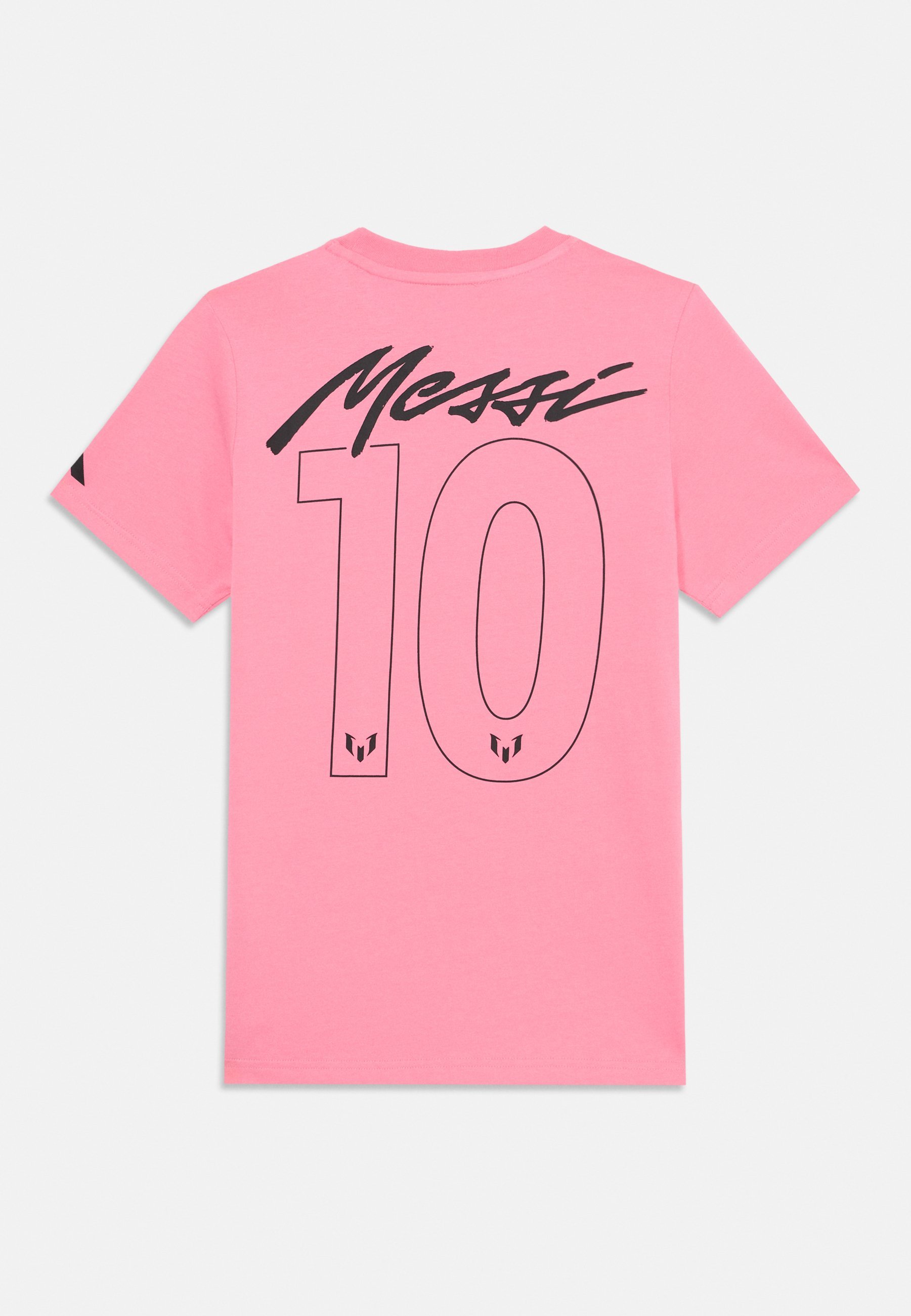 adidas Performance MESSI GRAPHIC TEE YOUTH UNISEX - Sports T-shirt - easy pink