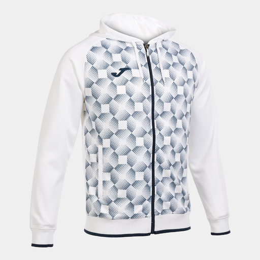  Veste à capuche Joma Supernova III blanche et marine