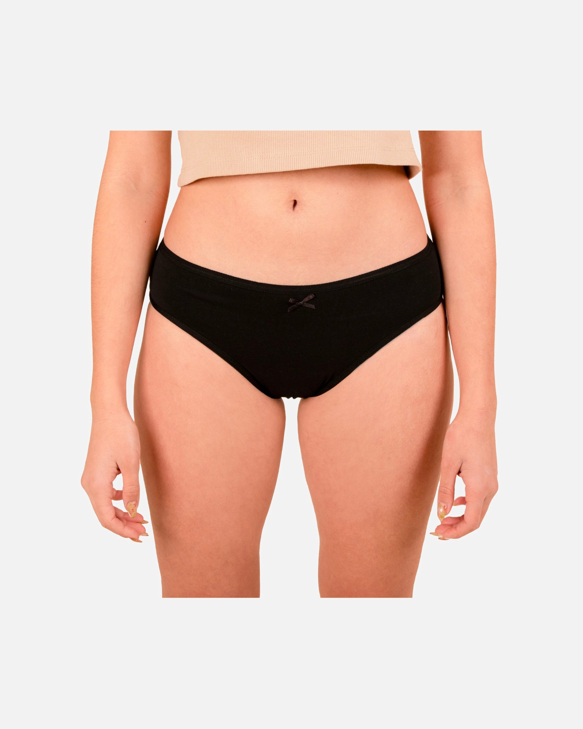 jho Culotte menstruelle noire flux moyen