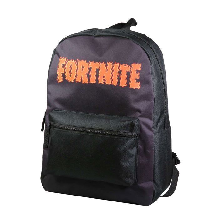 BAGTROTTER Sac à dos 1 compartiment 40 cm Fortnite Noir Flammes