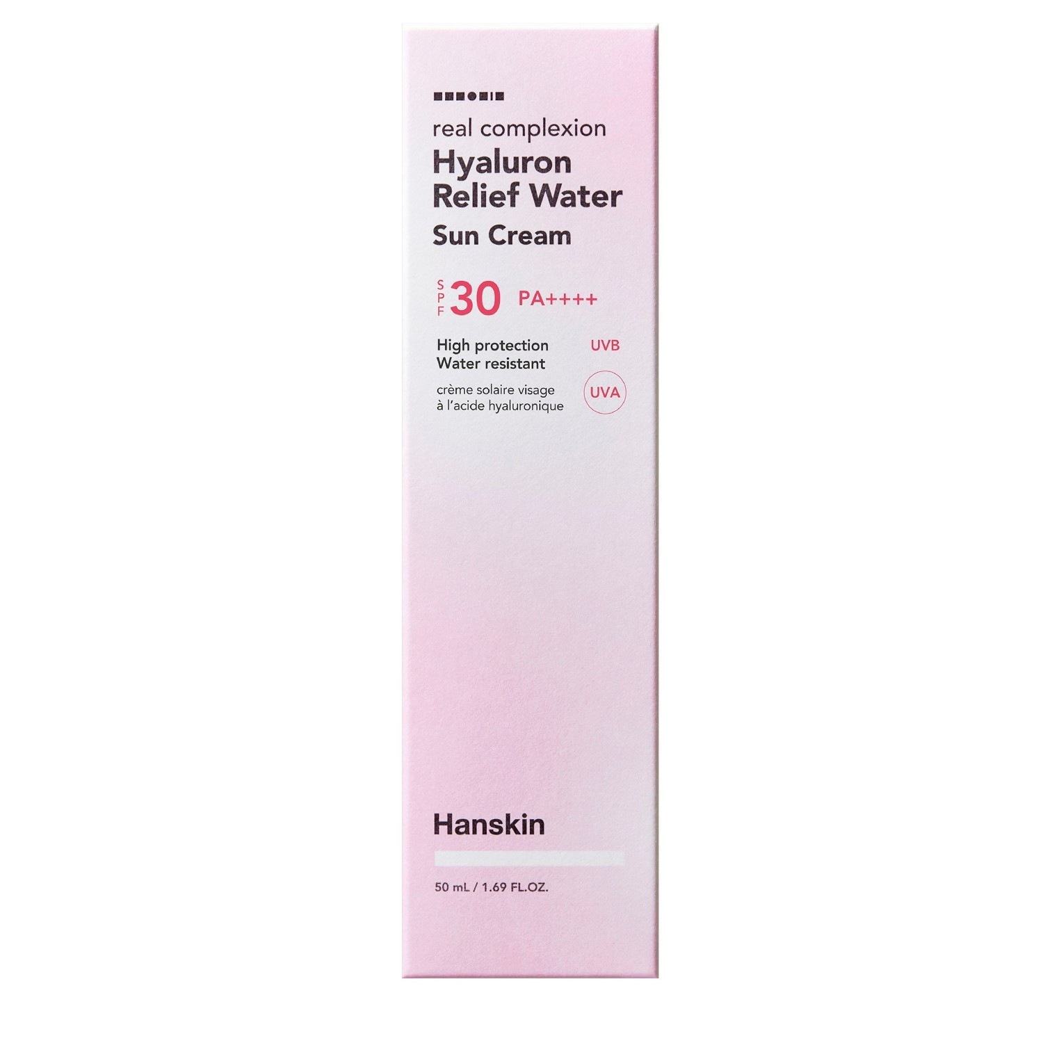 Hanskin Sunscreen sončna voda s hialuronsko kislino - 50 ml